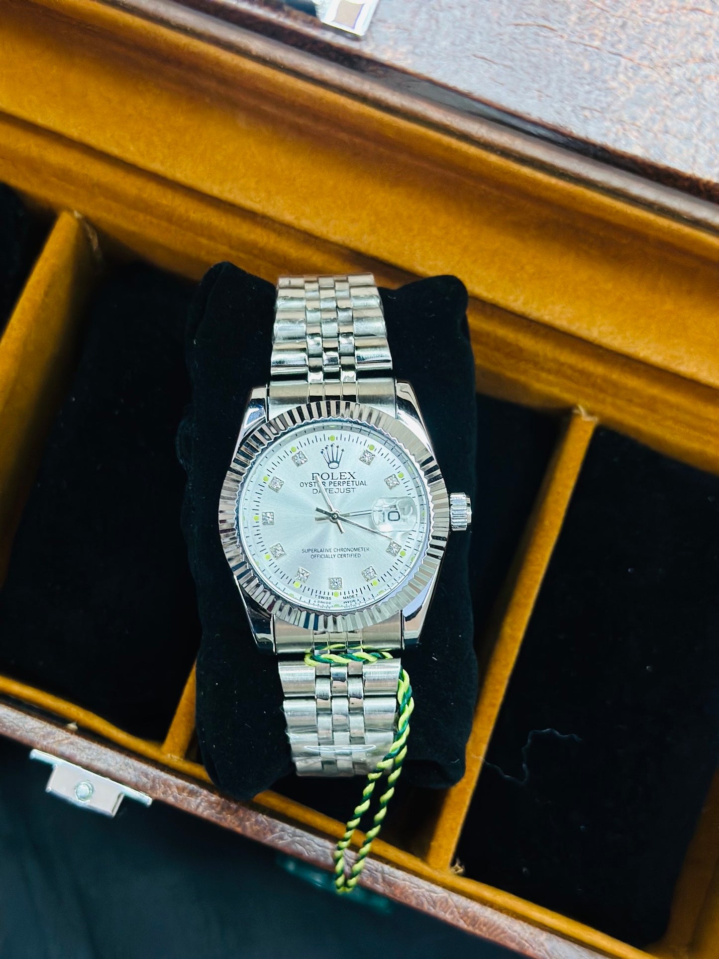 Rolex Datejust Silver