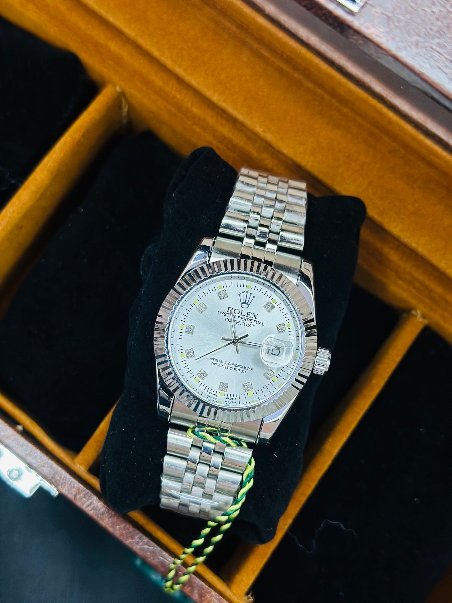 Rolex Datejust Silver