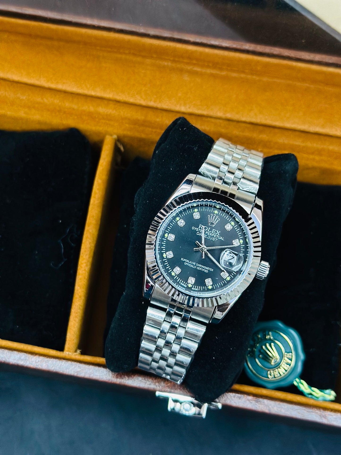 Rolex Datejust Silver