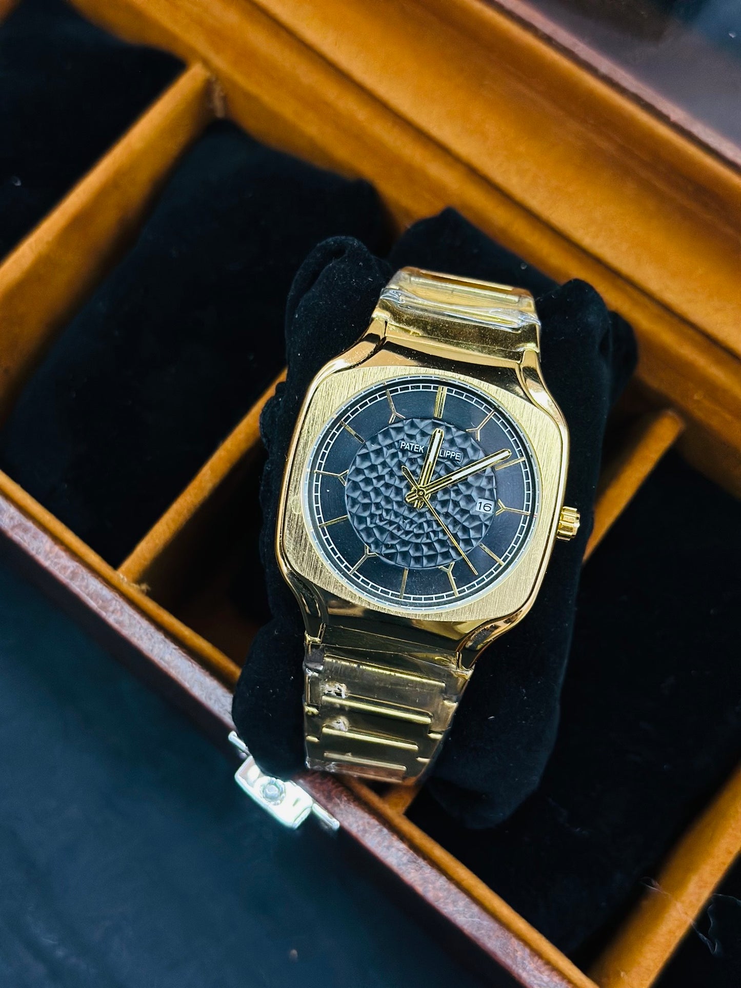 Patek Phillipe Square Golden.