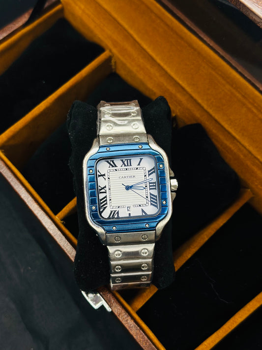 Cartier Blue inspired Watch